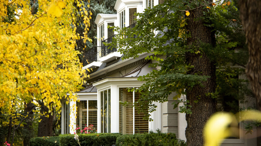 The Gart family mansion in Denver's Washington Park neighborhood. Oct. 26, 2022.