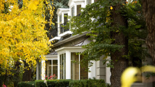 The Gart family mansion in Denver's Washington Park neighborhood. Oct. 26, 2022.