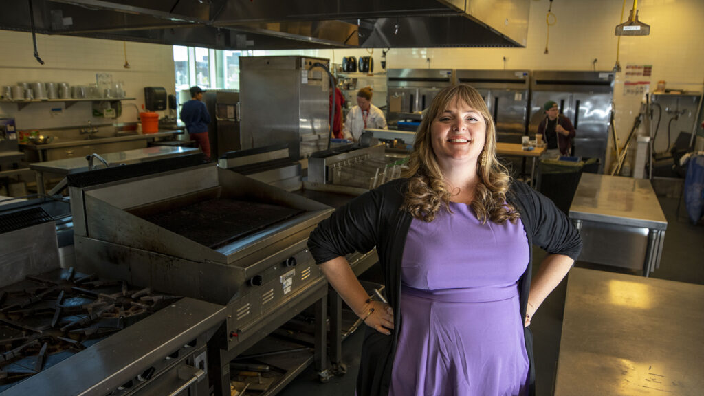 Denver Cannabis Process Navigator Shannon Donnelly also teaches a class on CBD and marijuana cooking at MSU Denver. Oct. 20, 2022.