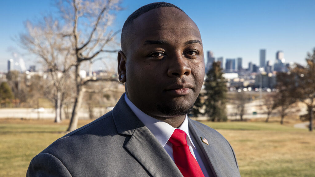 Auon'tai Anderson at Barnum Park. Nov. 27, 2022.