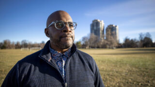 Aldwyn Gardener at City Park. Dec. 6, 2022.
