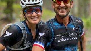 Gwen Erffmeyer Inglis with her husband, Mike Inglis.