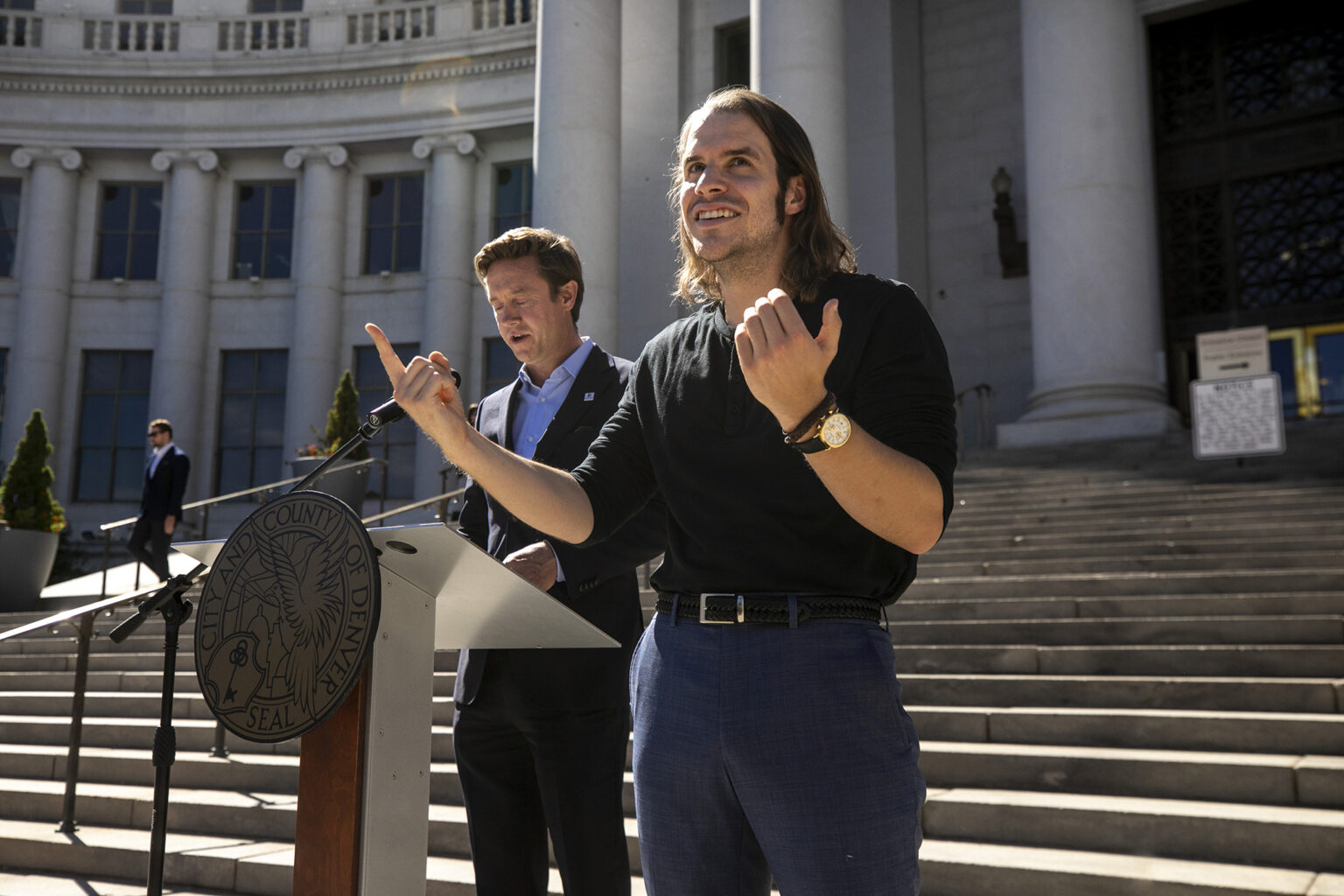 Denver's sign language interpreters go everywhere from the mayor's
