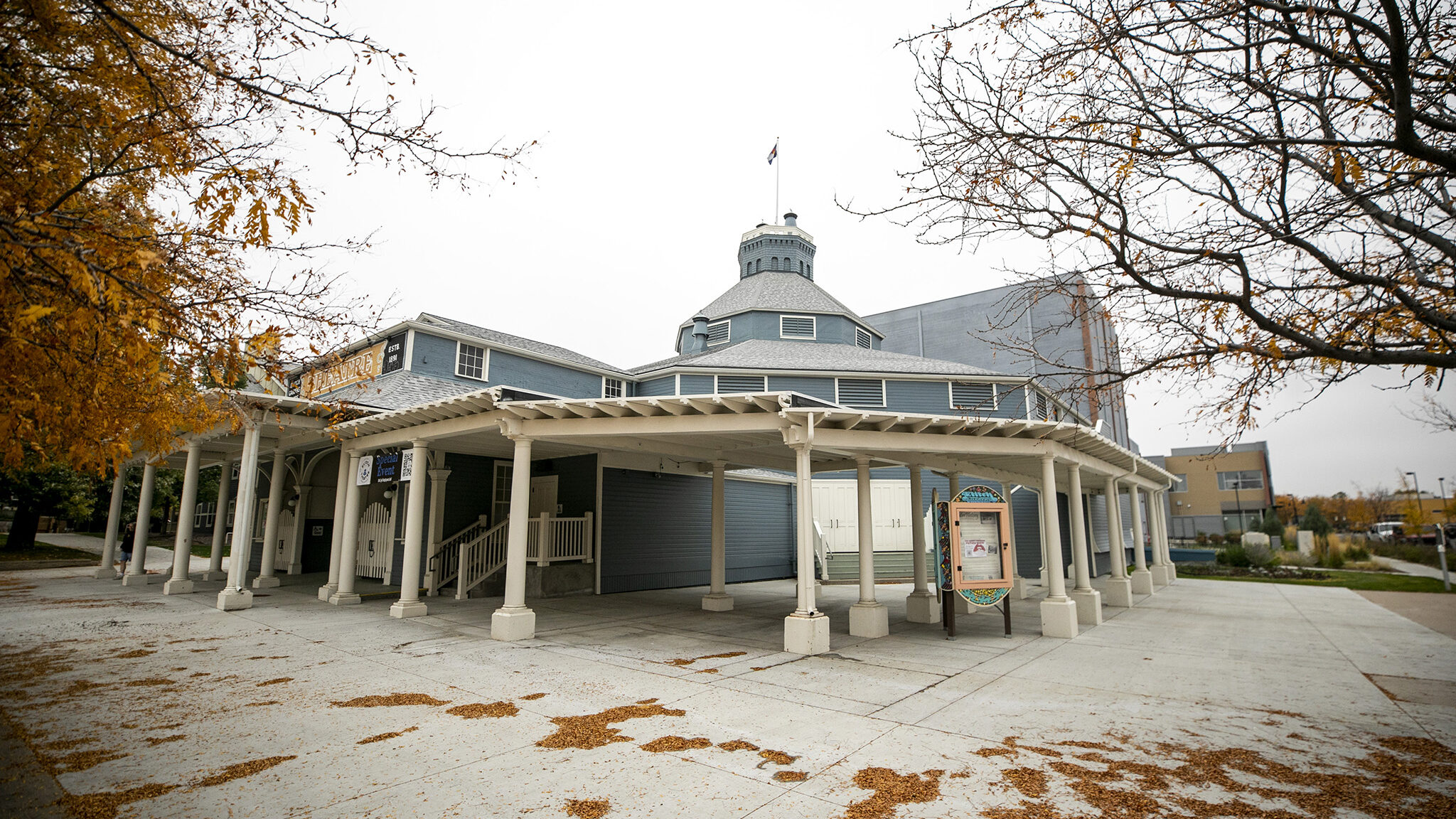 Someone climbed the historic Elitch Theatre to steal beer