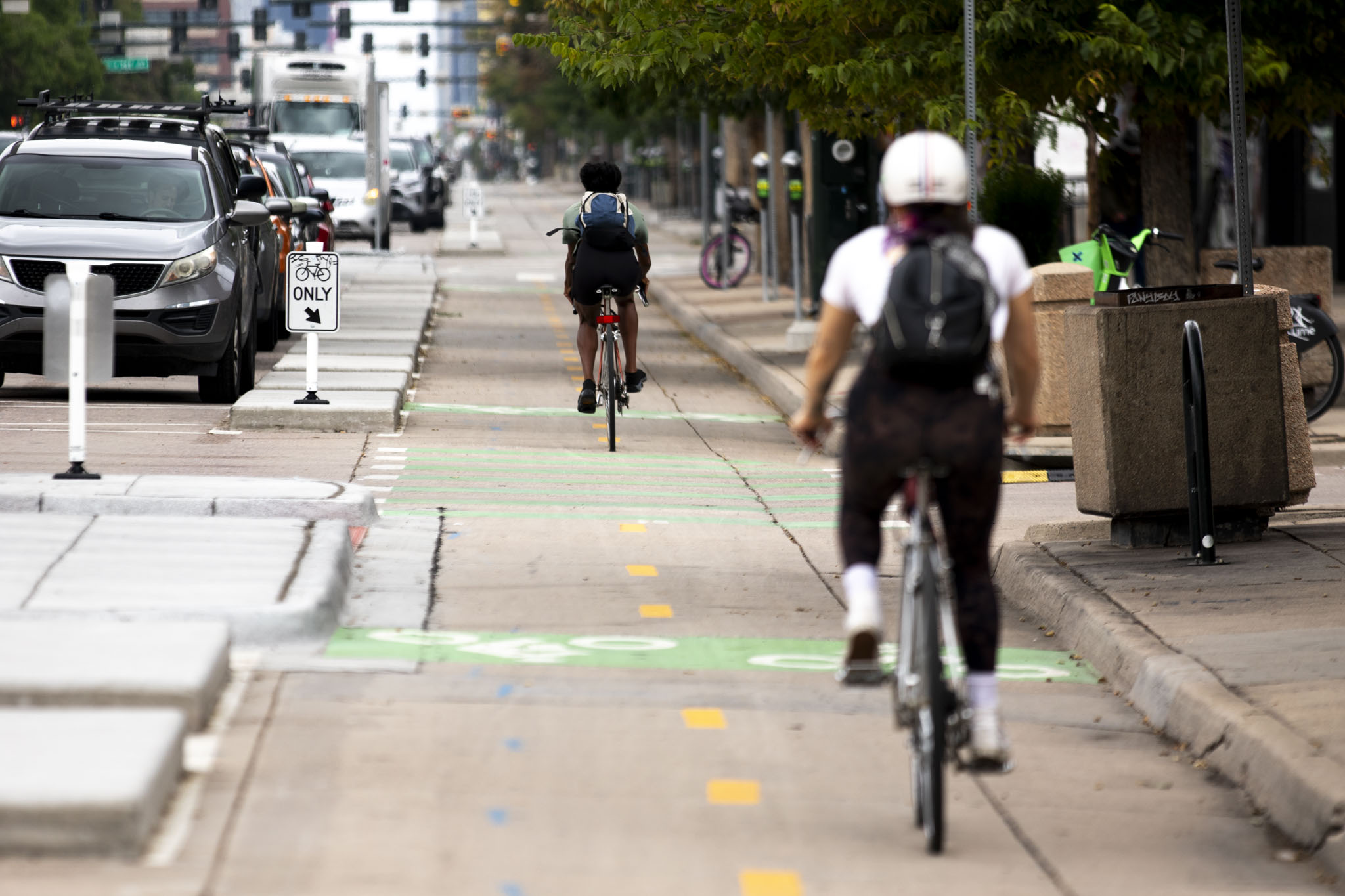 Denver’s next big bike lane strategy: more protected lanes on busier streets