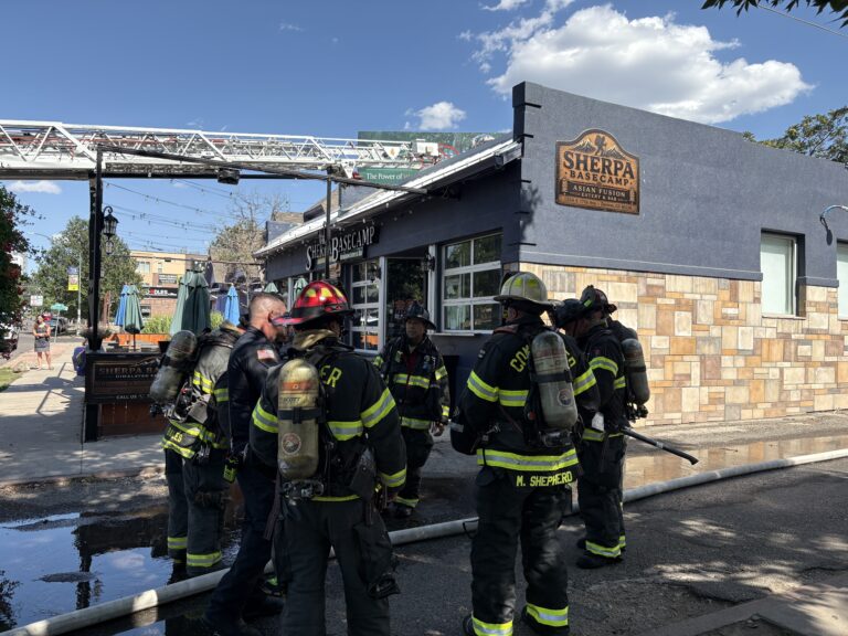 Large smoke cloud in central Denver was caused by a fire at a 17th Avenue restaurant